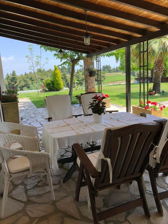 3 Bedroom Villa In Elani Villas Chalkidiki Siviri Exterior foto